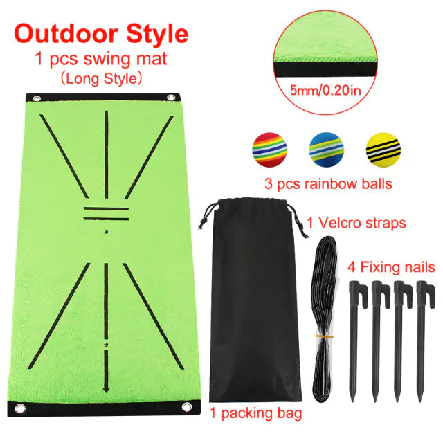 ImpactZone Golfmat - Golf Swing Training Pad