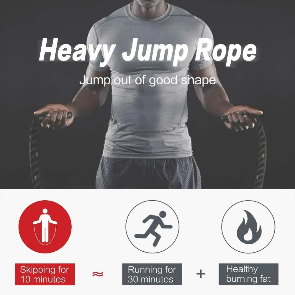 25mm Fitness Heavy Jump Rope - PowerFlex Heavy Rope 25mm